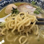 麺や 佐市 - 麺　佐市麺（牡蠣・煮卵・チャーシュー）　1,200円