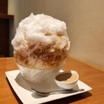 ティーハウスマユール - アールグレイ1,045円。紅茶練乳の量がたっぷりでウマウマ