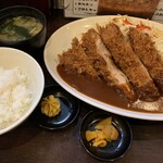 とんかつ ひろ喜 - 上ロースとんかつ定食（150g）（ごはん少なめ）