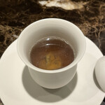 pesceco - 岩ガキ、香茸、生ハム、昆布の出汁