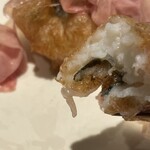 pesceco - 鱧のフリット断面