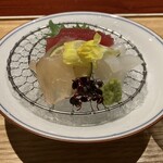 253001852 - 造里　鯛の昆布〆他2品あしらい一式