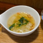 キッチン ブルー グローブ - 白菜すーのアップ