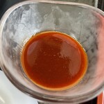 ラーメン もっけだの - 『風林火山 冷麺』の辛ダレ