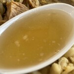 ラーメン もっけだの - 『風林火山 冷麺』のスープ