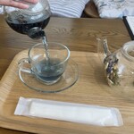 ハーブｔｅａ ハナカゴ - HOTを入れて下さりました。