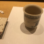 鮓 きずな - しじみ、はまぐり、あさりの汁に長野県の平茸　良い匂いがします