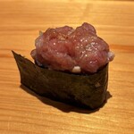 鮨 さかい - ネギトロ軍艦