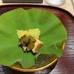 京道 とよおか - 蒸し鮑　