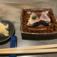 すし寿 - かつおの漬け揚げ