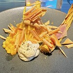 クラフタル - ヤングコーンのヒゲパスタ　カルボナーラ仕立て