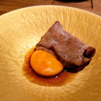 焼肉 牛者 - 中落ちタンの焼きしゃぶ