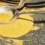 クラフタル - 先程の鮎のソースと合体