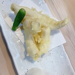 割烹 むら山 - 穴子の天ぷら