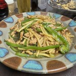 下町中華 樹 - 青椒肉絲