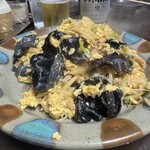 下町中華 樹 - きくらげの玉子炒め