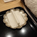 鮨 おおが - 手を拭くやつ