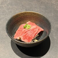 西中州焼肉 きらく - サーロインお茶漬け