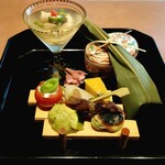 金沢犀川温泉 川端の湯宿 滝亭 - 前菜