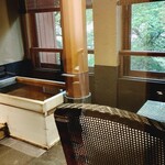 金沢犀川温泉 川端の湯宿 滝亭 - お部屋の半露天風呂