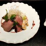 金沢犀川温泉 川端の湯宿 滝亭 - 能登牛ローストトリュフソース