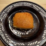 麻布 かどわき - 白子豆腐は葛でまとめてぶりんぷりん。海老味噌は海老の香りが際立ちます。