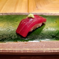 柳橋きたろう場内 - わさびと柚子が香る漬け鮪