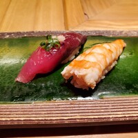 柳橋きたろう場内 - 左利きに合わせて置く向きを変えてくださいました