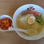 韓式食彩ヤマト - 冷麺（別辛）：４９５円（税込）【２０２４年６月撮影】