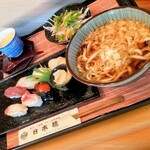 日本橋 - 寿司うどんセット