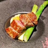 鉄板焼 天 本丸 - 特選サーロインステーキ