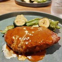 ビストロ ハマイフ - ランチメイン 鹿肉のハンバーグ