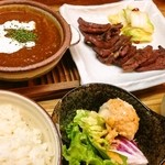 Bekomaru Takatsu Souhonke - 牛タン焼き＆シチューセット