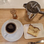 トーコーキッチン - 手作りパンプディング　＋　ホットコーヒー