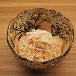 かんだ - 蟹と松茸の和え物