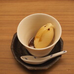 かんだ - 黒蜜のアイス、ラム酒