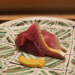 かんだ - カツオの藁焼き