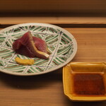 かんだ - カツオの藁焼き