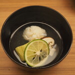 かんだ - ハモと松茸の煮物