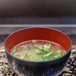 寿司処 松の - 2024.6 わかめのお味噌汁