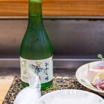 寿司処 松の - 2024.6 冷酒（1,100円）富山県 玉旭酒造 おわら娘 大吟醸