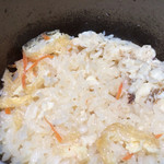 民宿　よし正 - 出汁の旨みが最高でした、釜めし美味い！