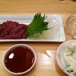 Sakura ya - 百楽門
                        お通しのポテトサラダ
                        上赤身