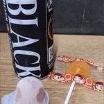 王者-23 - 食後のサービスでもらった飴とゼリーとコーヒー