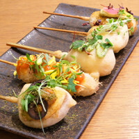 フレンチ串揚げBEIGNET 東京 - ランチコース 2500円 の人気の串揚げ5種