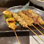 SYURAKU - 安定の串焼き盛り合わせ！