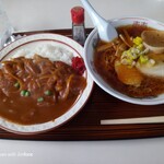文化食堂 - カツカレーとラーメン