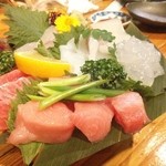 丼彩酒楽 由庵 - お造り盛り