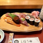 しほう田 - 特にぎりランチ…¥1,500円(税込)
      ※通常提供メニューでは有りません。