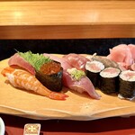 しほう田 - 特にぎりランチ…¥1,500円(税込)
      ※通常提供メニューでは有りません。